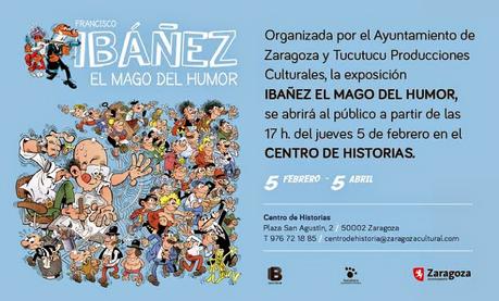 CENTRO HISTORIAS. EXPOSICIÓN: FRANCISCO IBAÑEZ, EL MAGO DEL HUMOR