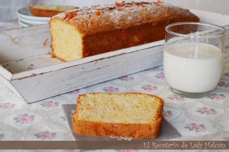 Bizcocho de lavanda y mandarina