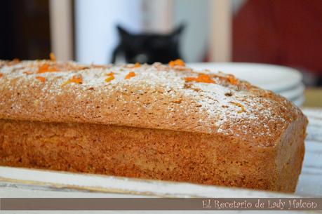 Bizcocho de lavanda y mandarina