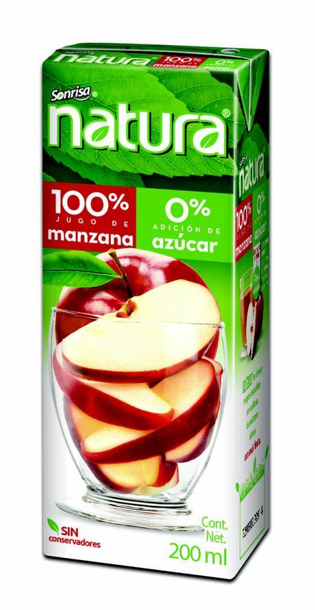 Sonrisa Natura Jugo MANZANA 200ml