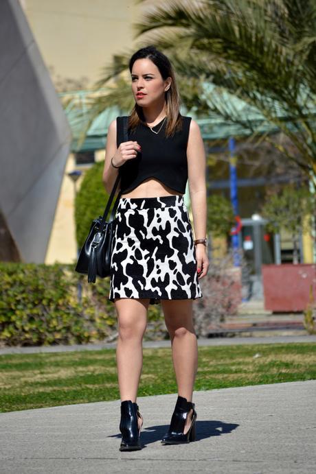 Outfit | Cow print