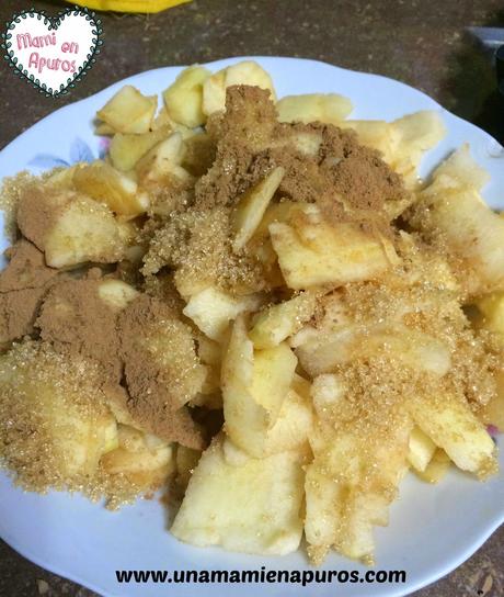 Crocante de manzana!