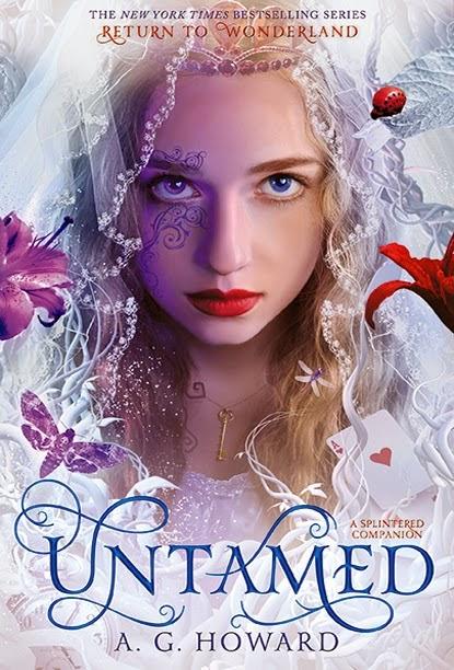 Portada revelada: Untamed (Splintered #3.5) de A. G. Howard