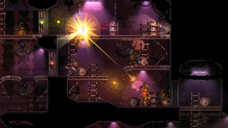 Nuevas capturas de SteamWorld Heist, aventura y estrategia 2D steampunk