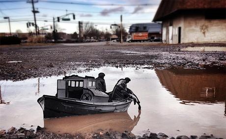 El street art en miniatura de Joe Iurato