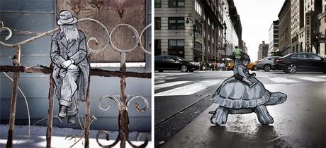 El street art en miniatura de Joe Iurato