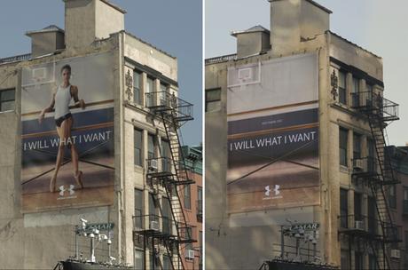 Las mujeres desaparecen de la publicidad de las calles de Nueva York por el Día de la Mujer