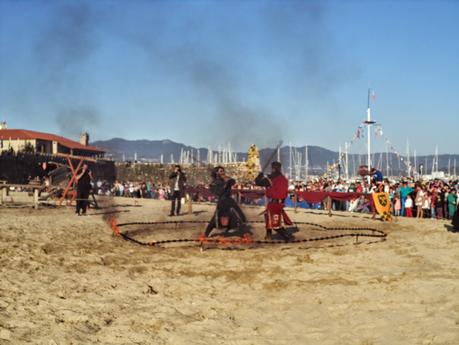 fiesta de la Arribada ...Baiona