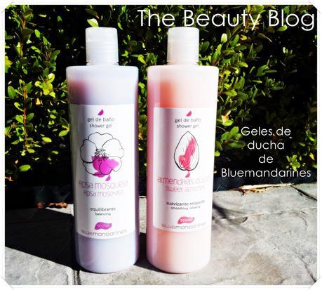 BLUEMANDARINES GEL DE BAÑO ROSA MOSQUETA Y ALMENDRAS DULCES