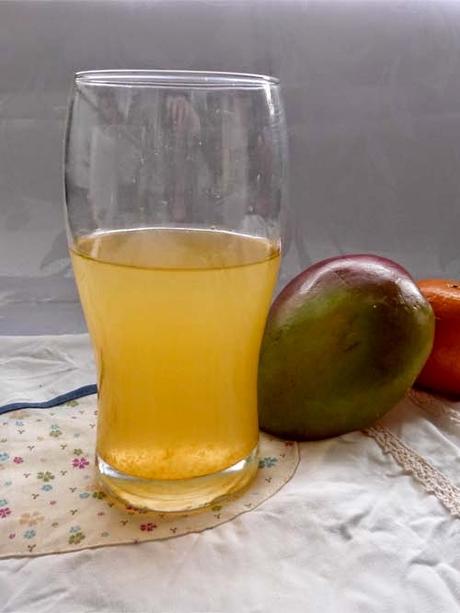 agua saborizada de mango y mandarina | el calor no se va!