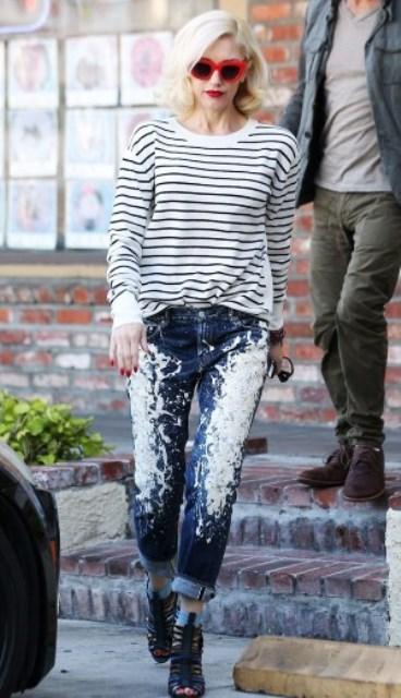 plaattered jeans gwen-stefani