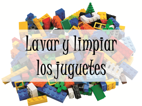Lavar y limpiar los juguetes Lavar y limpiar los juguetes