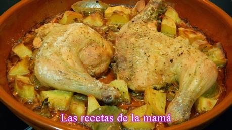 Receta de pollo a las finas hierbas