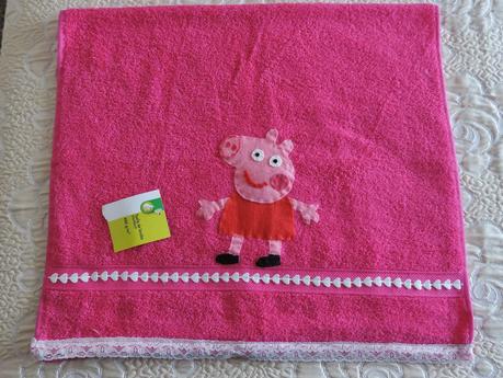 TOALLA PEPPA PIG  EN FIELTRO