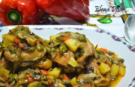 Contramuslos de pollo a la cerveza