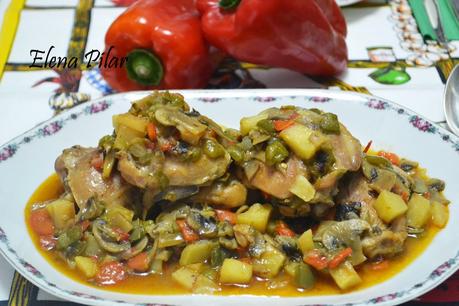 Contramuslos de pollo a la cerveza