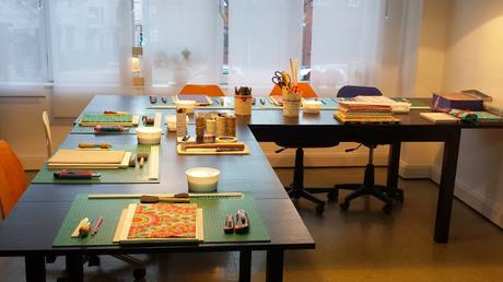 Primer taller de encuadernación básica.