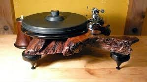 TOCADISCOS de MADERA