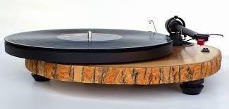 TOCADISCOS de MADERA