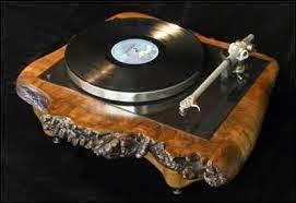 TOCADISCOS de MADERA