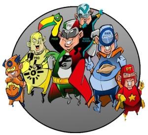 De Partidos Políticos Mexicanos en Facebook.