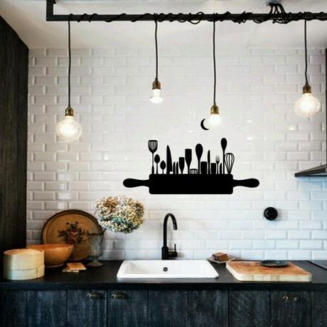Small&LowCost Decora la cocina con vinilos