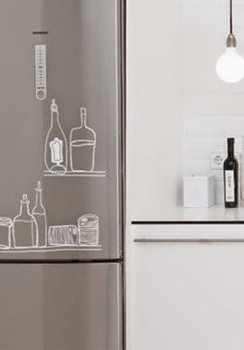 Small&LowCost Decora la cocina con vinilos