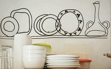 Small&LowCost Decora la cocina con vinilos