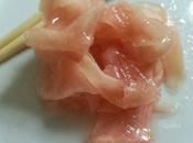 Jengibre encurtido conserva