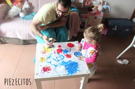 5 Beneficios de pintar con los dedos para los niños