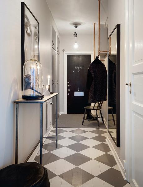 Combinar mobiliario de color negro