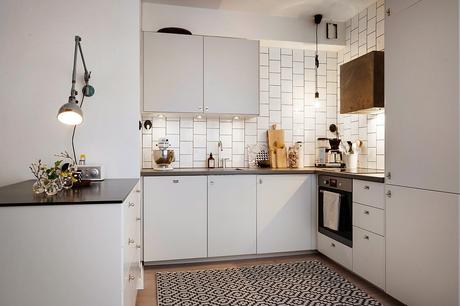 Combinar mobiliario de color negro