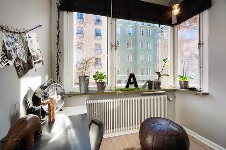 Combinar mobiliario de color negro