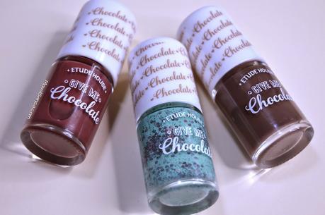 Give Me Chocolate de ETUDE HOUSE: esmaltes de uñas