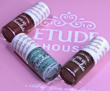 Give Me Chocolate de ETUDE HOUSE: esmaltes de uñas