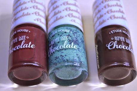 Give Me Chocolate de ETUDE HOUSE: esmaltes de uñas