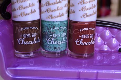 Give Me Chocolate de ETUDE HOUSE: esmaltes de uñas