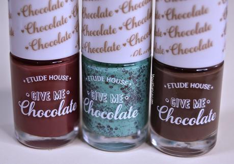 Give Me Chocolate de ETUDE HOUSE: esmaltes de uñas