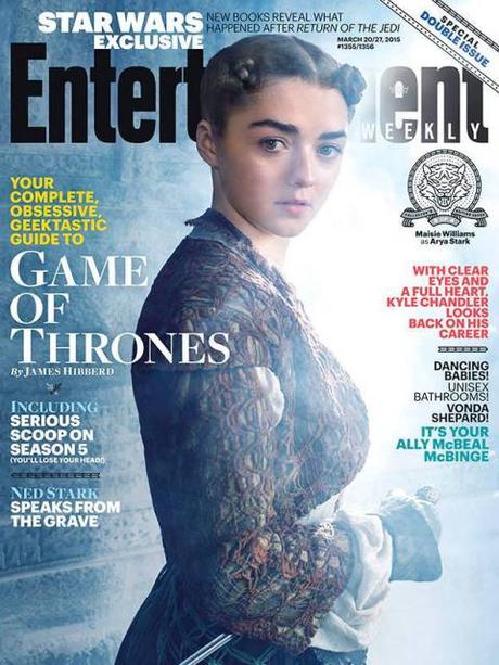 Portadas de #EntertainmentWeekly dedicadas a 5ta temporada de #GameOfThrones