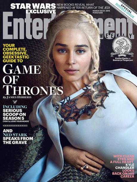 Portadas de #EntertainmentWeekly dedicadas a 5ta temporada de #GameOfThrones