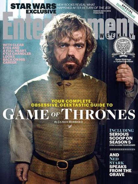 Portadas de #EntertainmentWeekly dedicadas a 5ta temporada de #GameOfThrones