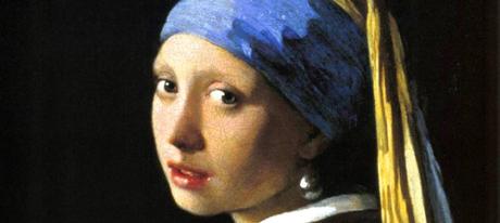 Detalle de 'La dama de la perla' (Johannes Vermeer, 1666)