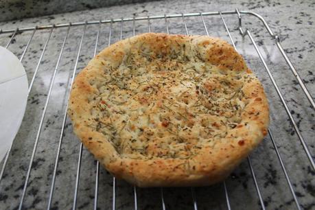 Focaccia de jamón y queso olla GM