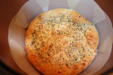Focaccia de jamón y queso olla GM