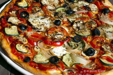 Pizza vegetal