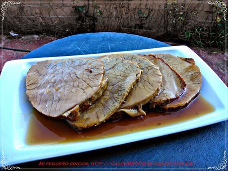 Redondo de ternera asado