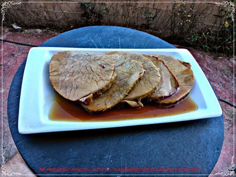 Redondo de ternera asado