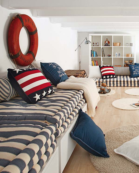 Decoración estilo Navy