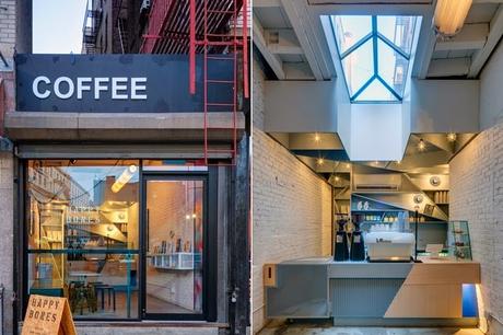 Cafetería alternativa en Nueva York