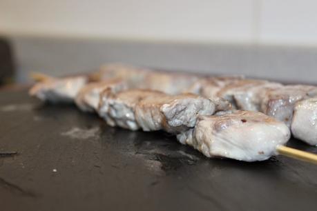 Brochetas a la Ucraniana.